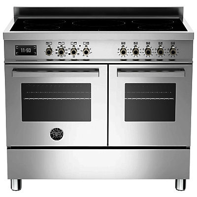 Bertazzoni Professional Series 100cm Electric Induction Range Cooker Stainless Steel